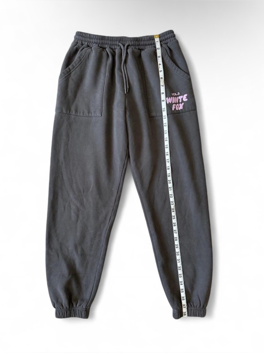 White Fox Offstage Sweatpants Volcanic Women’s Casual Wear - Size Medium - Picture 8 of 11